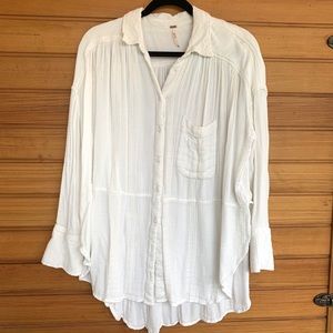 Free People Button Down